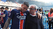 Lucas Hernandez et Luis Campos - PSG