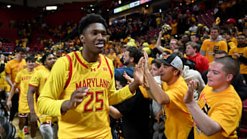 Maryland center Derik Queen
