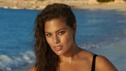 Ashley Graham was photographed by James Macari in Turks and Caicos.