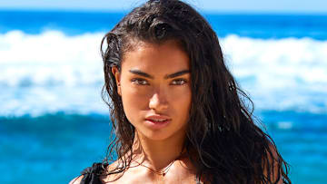 Kelly Gale was photographed by James Macari in Sumba Island.