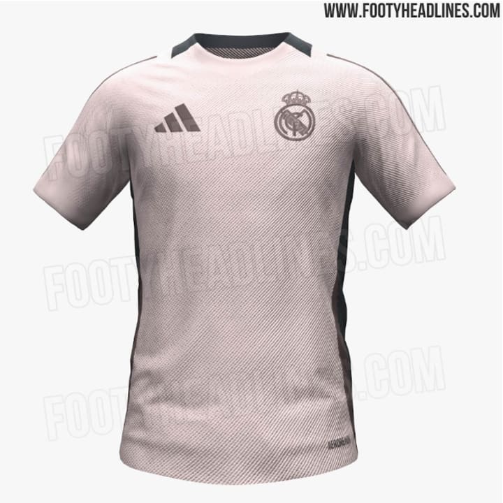 Le maillot d'entraînement du Real Madrid pour la C1 2024/25