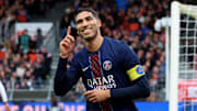 Achraf Hakimi et le PSG affrontent l'OGC Nice ce samedi en Ligue 1