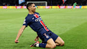 Achraf Hakimi, auteur du deuxième but du PSG contre Arsenal en Ligue des Champions