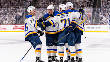 St Louis Blues v Winnipeg Jets - Game One