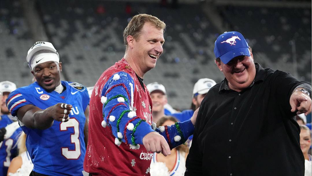 Rhett Lashlee was predicted to remain in the CFP hunt with the SMU Mustangs during the 2026 College Football season