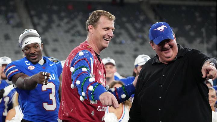 Rhett Lashlee was predicted to remain in the CFP hunt with the SMU Mustangs during the 2026 College Football season