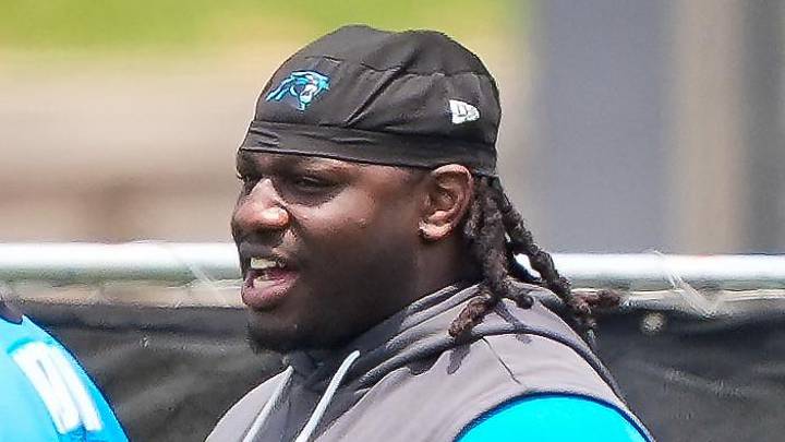 Carolina Panthers offensive tackle Ikem Ekwonu
