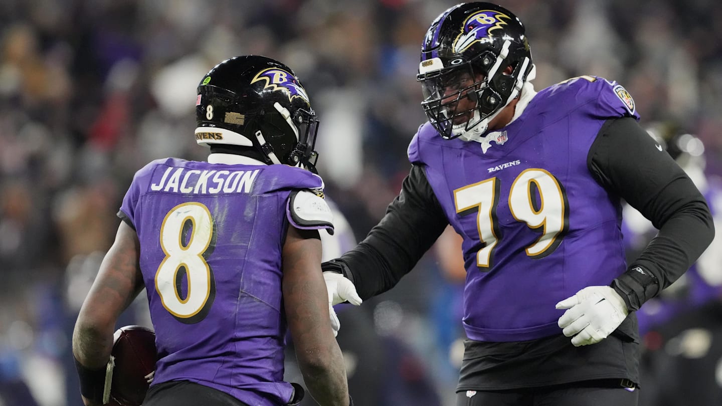 Ravens OT Named Top 3 NFL Free Agent