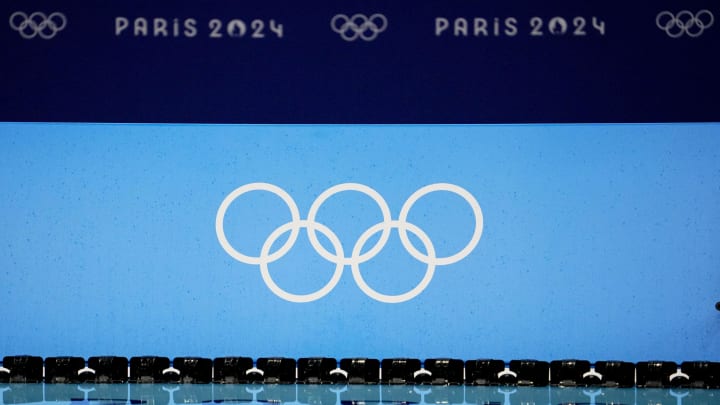 Olympics logo at Paris 2024