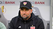 Sebastian Hoeneß scheint mit dem Transferfenster des VfB nicht zufrieden zu sein