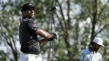 Aaron Rai and Akshay Bhatia at the Rocket Mortgage Classic