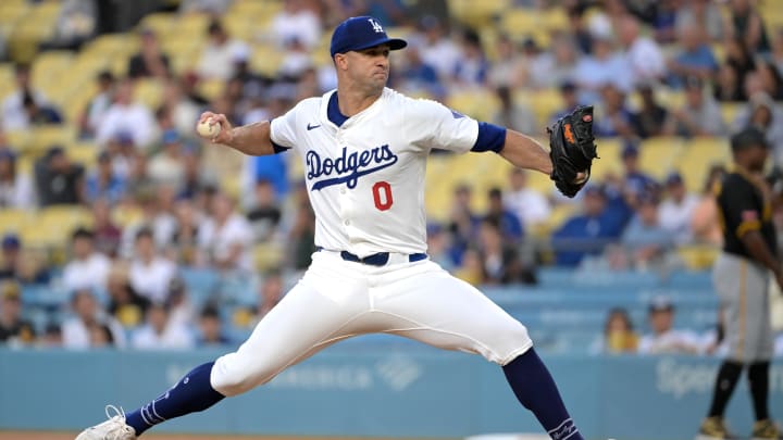 Los Angeles Dodgers starting pitcher Jack Flaherty.