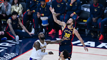 NBA : Los Angeles Lakers vs Golden State Warriors in San Francisco