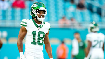 NY Jets wide receiver Isaiah Williams