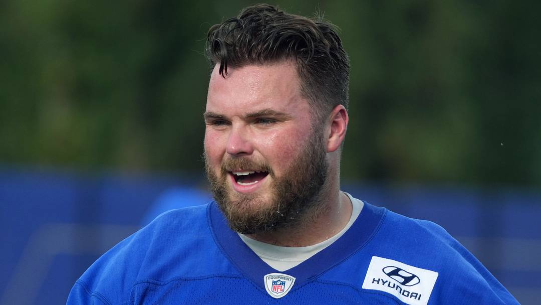 Los Angeles Rams lineman Coleman Shelton.