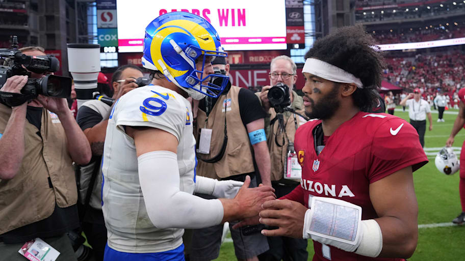 Matthew Stafford and Kyler Murray.
