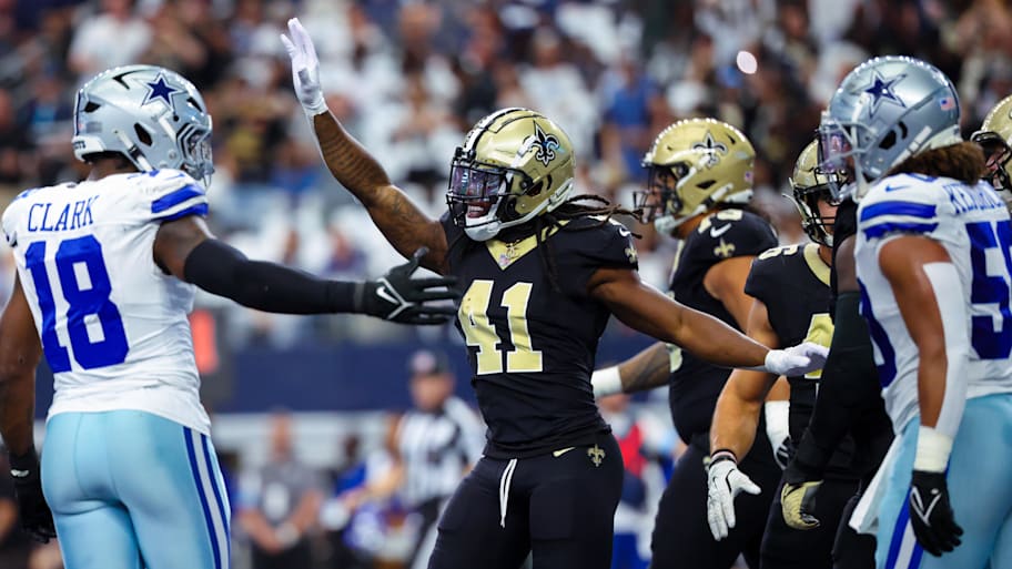 New Orleans Saints running back Alvin Kamara