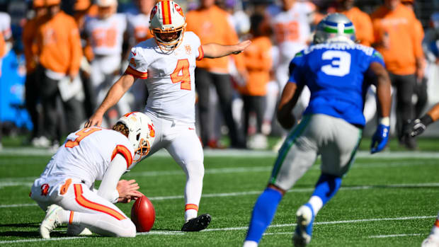 Tampa Bay Buccaneers kicker Chase McLaughlin
