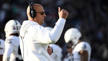 Penn State Nittany Lions head coach James Franklin