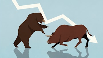 Put your money on the bull.