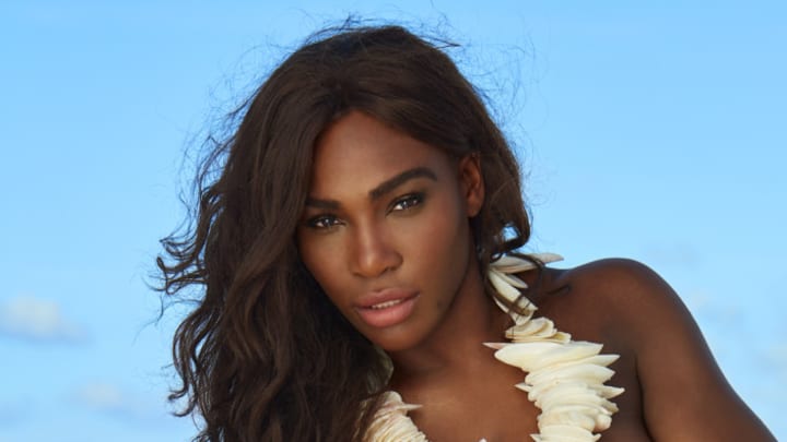 Serena Williams was photographed by Emmanuelle Hauguel in Turks and Caicos.