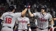 Atlanta Braves catcher Sean Murphy tied the game in the 9th with a 2-run HR. The Braves eventually beat the Diamondbacks 5-4.