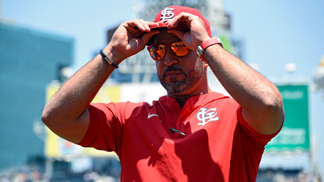 St. Louis Cardinals manager Oli Marmol