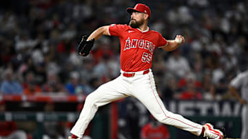 Atlanta Braves v Los Angeles Angels