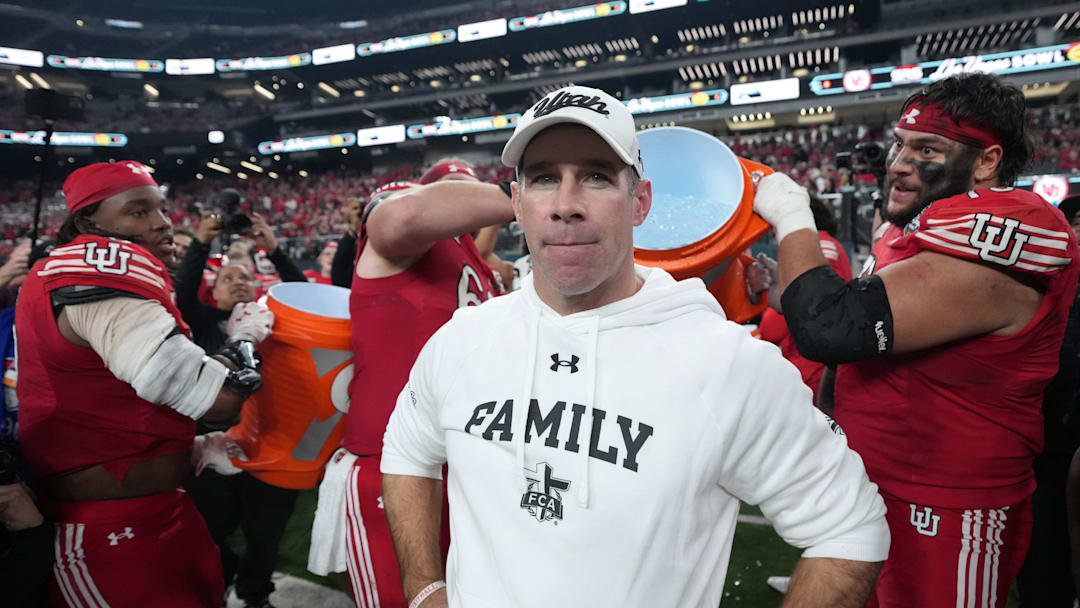 Utah Utes head coach Morgan Scalley leads the program into its third season as a member of the Big 12.