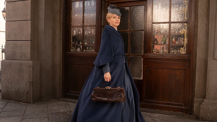 MASTERPIECE
Miss Scarlet, Season 5

Episode Five: “The Enchanted Mirror”
Sunday, February 9 at 8/7c on PBS

Eliza explores the cut-throat world of Victorian theatre whilst finding herself growing ever closer to Inspector Blake.

Shown: Eliza Scarlet (Kate Phillips)

Photographer: Sever Zolak 

For editorial use only.

Courtesy of Miss Scarlet Limited and MASTERPIECE.