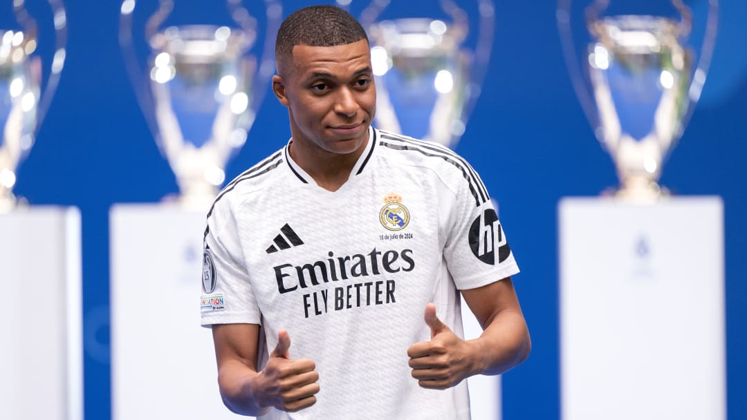 Real Madrid Unveils New Signing Kylian Mbappe