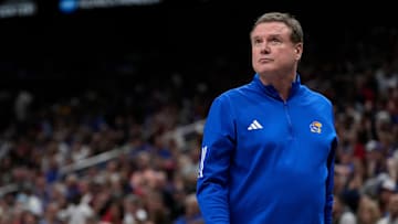 Kansas basketball head coach Bill Self
