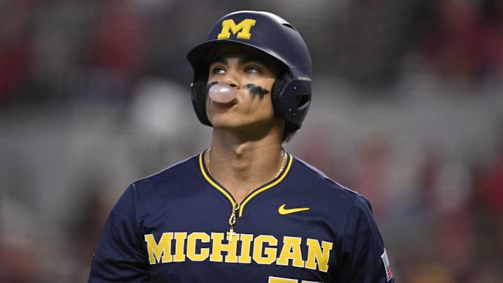 The New York Mets selected Mitch Voit out of Michigan in the first round of the MLB draft. The New York Mets selected Mitch Voit out of Michigan in the first round of the MLB draft.
