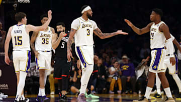 Rui Hachimura, Austin Reaves, Anthony Davis