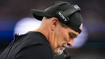 Washington Commanders head coach Dan Quinn