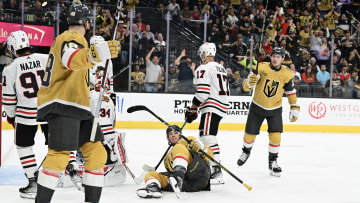 Chicago Blackhawks v Vegas Golden Knights