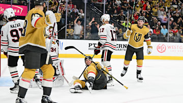 Chicago Blackhawks v Vegas Golden Knights