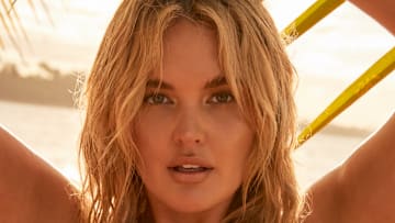 Georgina Burke was photographed by Ben Watts in Puerto Rico. 