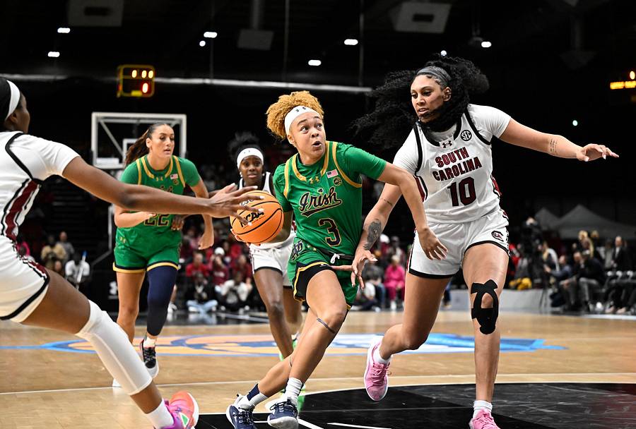 Hannah Hidalgo vs Kamilla Cardoso and South Carolina in Paris
