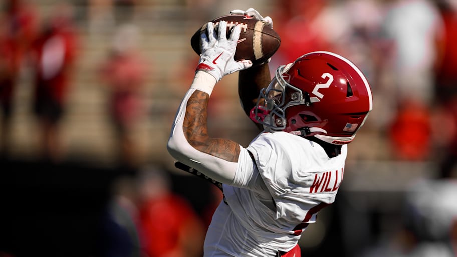 Alabama wide receiver Ryan Williams makes a catch against Vanderbilt.