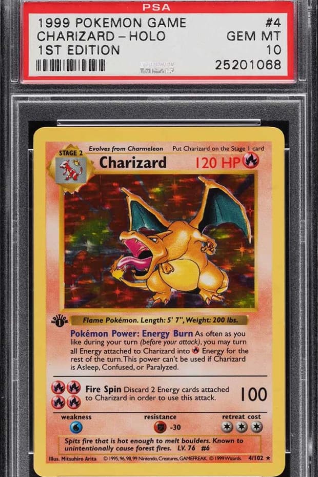 1999 Pokemon Base Set Shadowless 1st Edition Holo Charizard