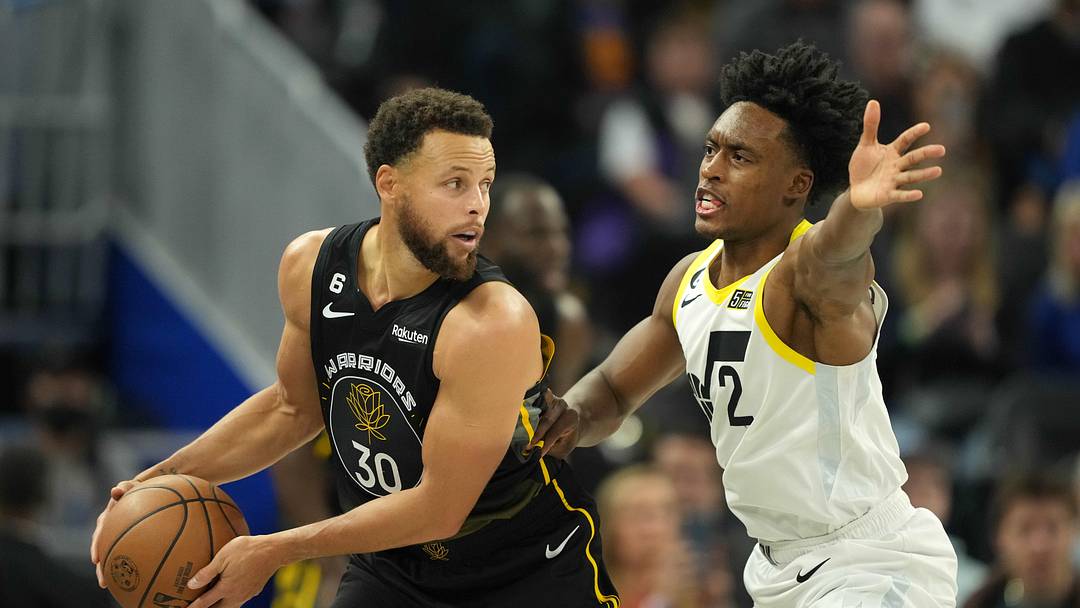 Stephen Curry and Collin Sexton