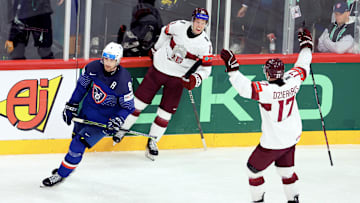 France v Latvia - 2025 IIHF Ice Hockey World Championship