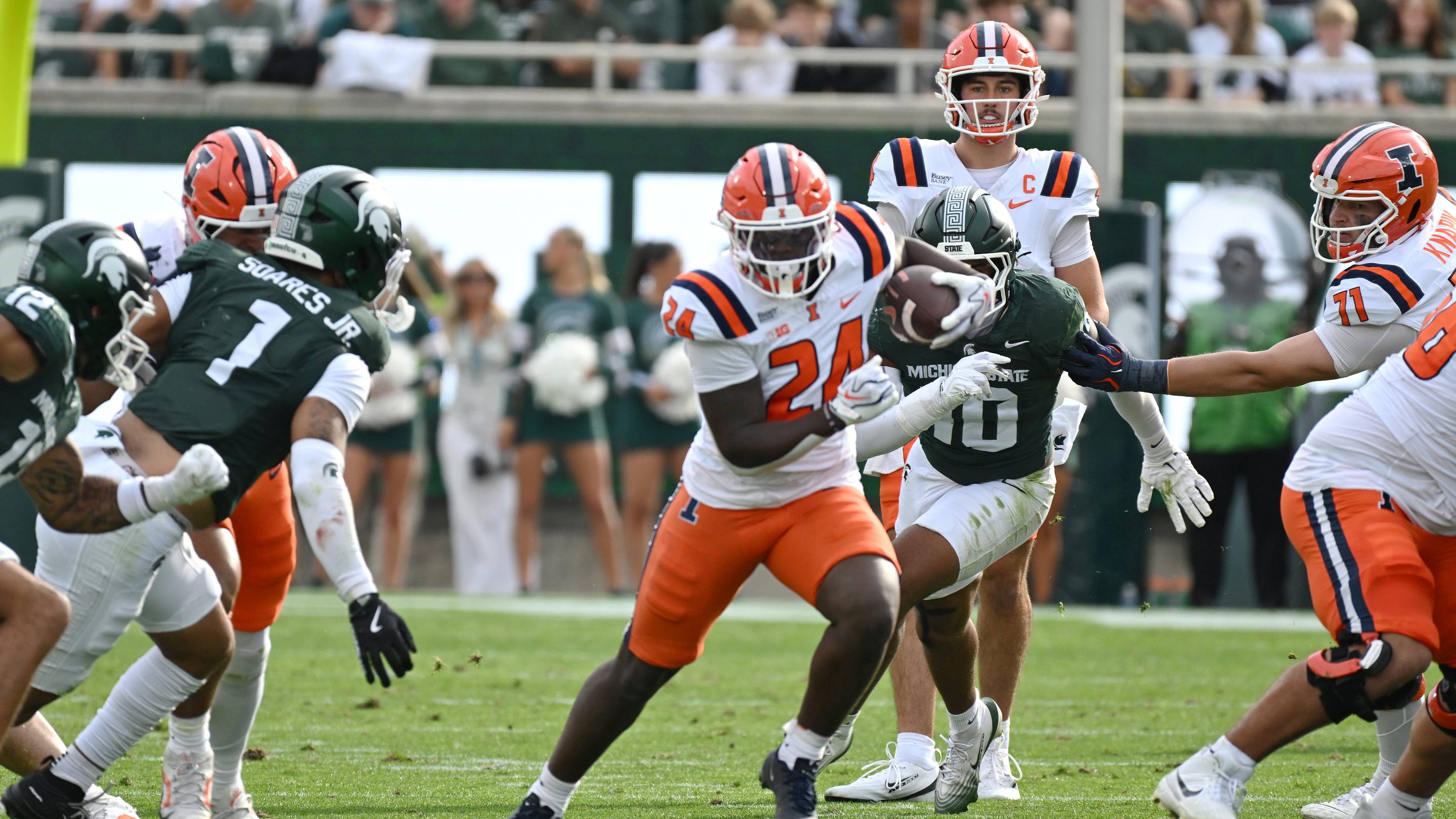 Social Media Reacts to Illinois' Season-Changing Win Over Michigan State