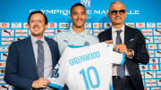 Mason Greenwood a été présenté vendredi dernier à Marseille 