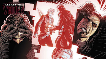Marvel Comics Star Wars: The Legacy of Vader with Ben Solo having memories of his past as Kylo Ren.