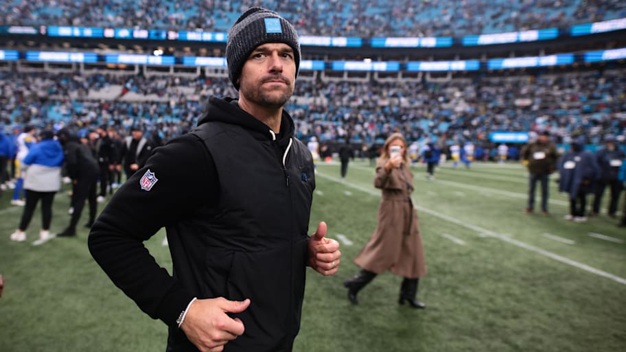 Dave Canales has led the Panthers to an 8–7 record, with Carolina sitting atop the NFC South.