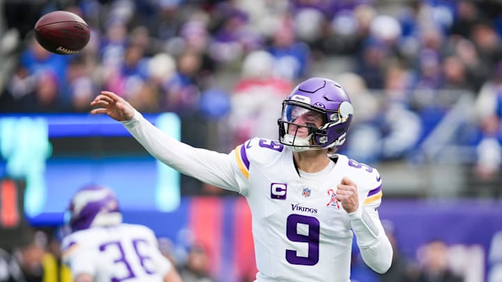 Minnesota Vikings quarterback J.J. McCarthy.