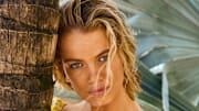 Hailey Clauson was photographed by Ben Watts in Barbados