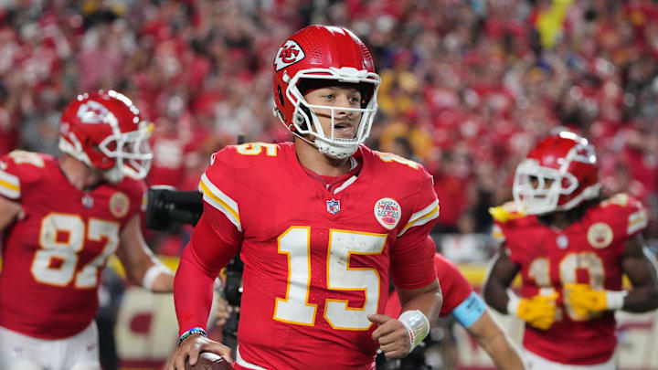 Kansas City Chiefs quarterback Patrick Mahomes.